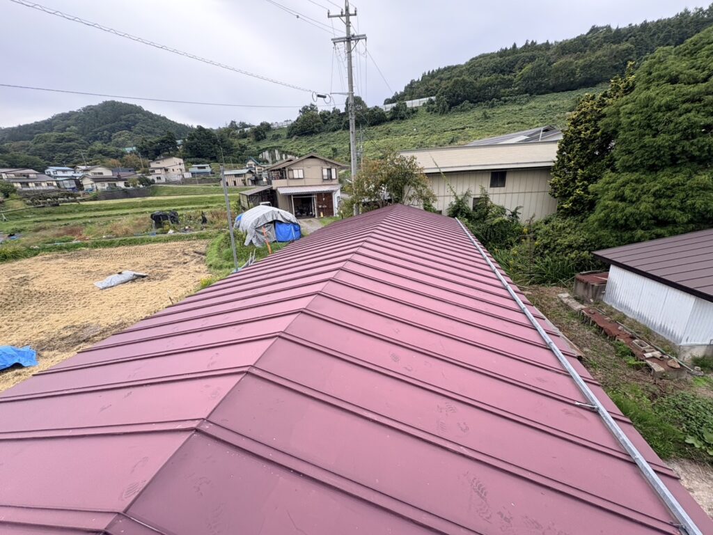 中野市で屋根塗装工事を行いました｜この地域で屋根塗装が多い理由とは